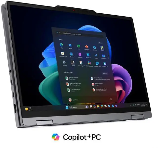 Alt view image 2 of 7 - Lenovo ThinkPad X1 2-in-1 Gen 11 Aura Edition Laptop, 14" IPS Low Power,Intel Core Ultra 7 365 vPro,32GB, Graphics, 1TB SSD,Win 11 Pro