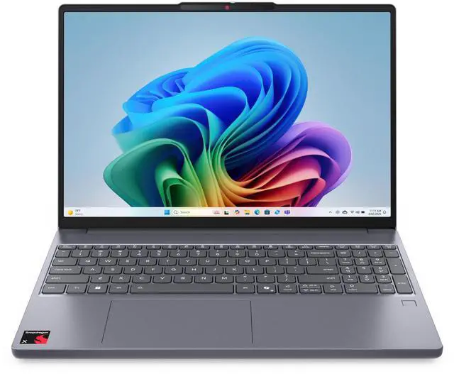 Main image of Lenovo IdeaPad Slim 3x Laptop, 15.3" IPS 60Hz,Snapdragon X X1-26-100,16GB, Qualcomm Adreno GPU, 512GB SSD,Win 11 Pro Arm64