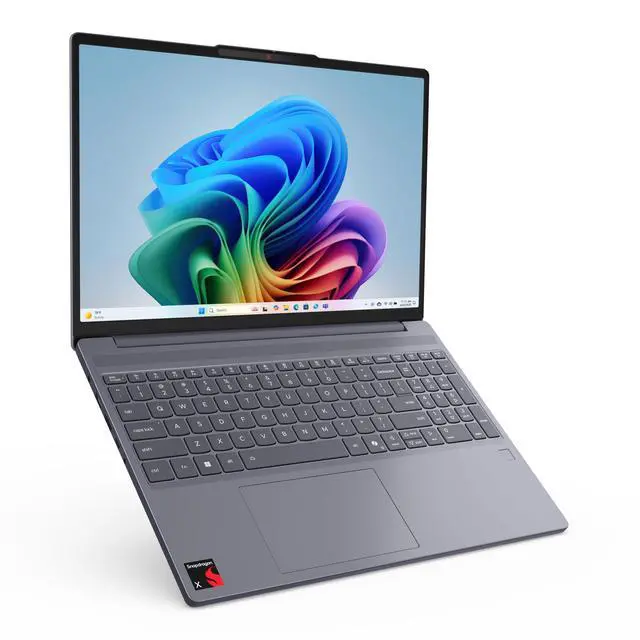 Alt view image 4 of 7 - Lenovo IdeaPad Slim 3x Laptop, 15.3" IPS 60Hz,Snapdragon X X1-26-100,16GB, Qualcomm Adreno GPU, 512GB SSD,Win 11 Pro Arm64