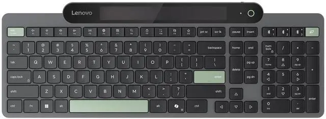 Main image of Lenovo Self-Charging Bluetooth Keyboard - US English