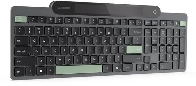 Alt view image 2 of 14 - Lenovo Self-Charging Bluetooth Keyboard - US English