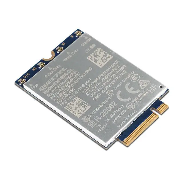 Alt view image 2 of 2 - Lenovo ThinkPad Quectel EM160R-GL 4G LTE-A WWAN For X1 Carbon 4XC1Q24436