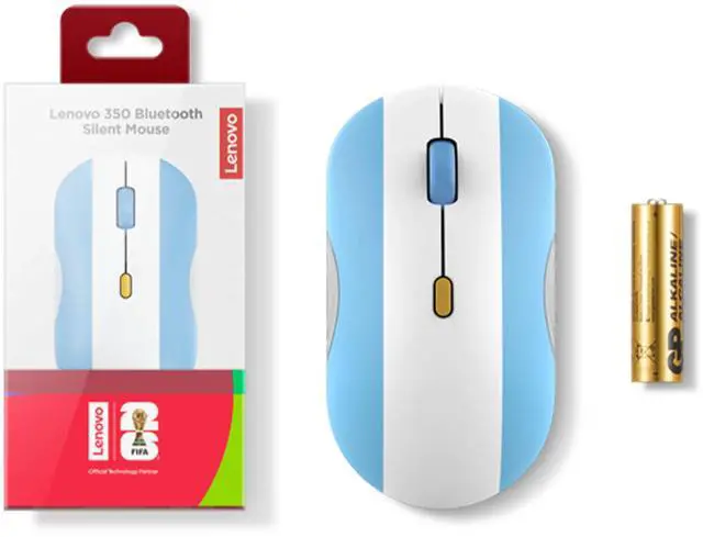 Alt view image 6 of 7 - Lenovo 350 Bluetooth Silent Mouse (Fan Edition - Argentina)