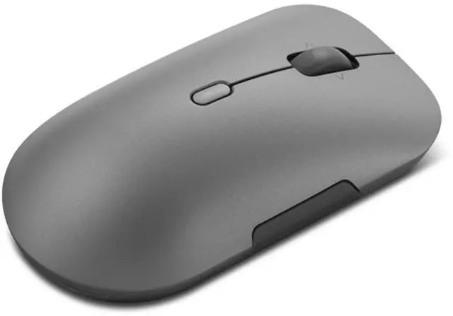 Alt view image 3 of 7 - Lenovo Wireless Multi-Mode Pro Plus Mouse 6050 (Luna Grey)