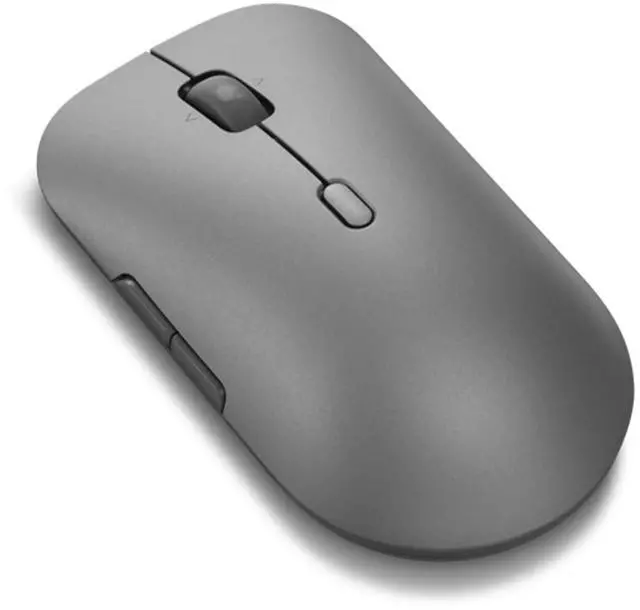 Alt view image 2 of 7 - Lenovo Wireless Multi-Mode Pro Plus Mouse 6050 (Luna Grey)