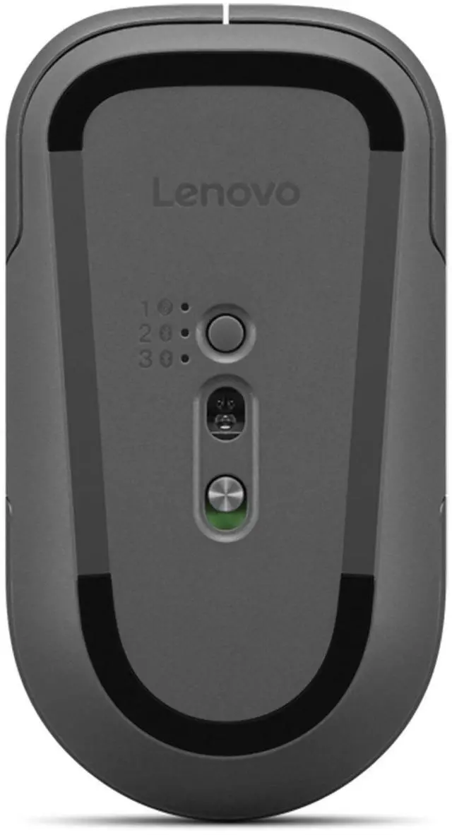 Alt view image 5 of 7 - Lenovo Wireless Multi-Mode Pro Plus Mouse 6050 (Luna Grey)