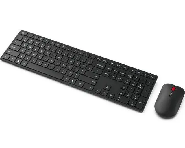 Alt view image 7 of 7 - Lenovo Wireless Multi-Mode Pro Combo Keyboard and Mouse 6000 - US English