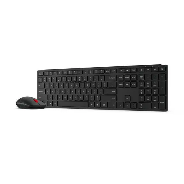 Alt view image 5 of 7 - Lenovo Wireless Multi-Mode Pro Combo Keyboard and Mouse 6000 - US English