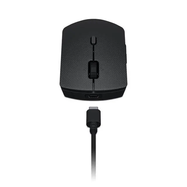 Alt view image 20 of 20 - Lenovo Professional Wireless Rechargeable Combo Keyboard and Mouse -US English - USB Type A Scissors Wireless Bluetooth/RF 2.40 GHz Keyboard - English (US) - Gray - USB Type A Wireless Bluetooth/RF Mo