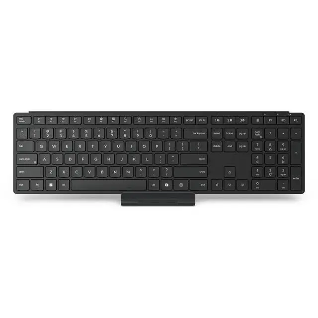 Alt view image 17 of 19 - Lenovo Wireless Multi-Mode Pro Keyboard 6000-US English - Wireless Connectivity - Bluetooth/RF - 5.3 - 2.40 GHz - USB Type A Interface - Media Control, Easy-Switch Hot Key(s) - Windows 10, Windows 11