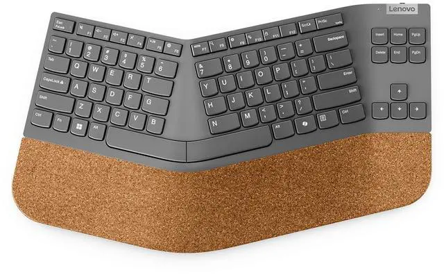 Alt view image 16 of 20 - Lenovo Go Wireless Split Keyboard AI - US English