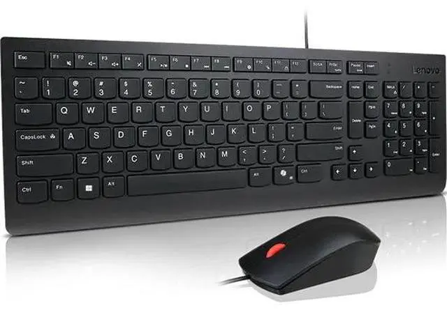 Main image of Lenovo Essential Wired Keyboard & Mouse Combo AI - LA Spanish