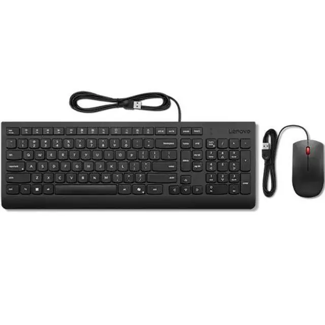 Alt view image 3 of 3 - Lenovo Essential Wired Keyboard & Mouse Combo AI - LA Spanish