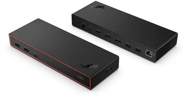 Alt view image 4 of 7 - Lenovo ThinkPad USB4 Dock 5000