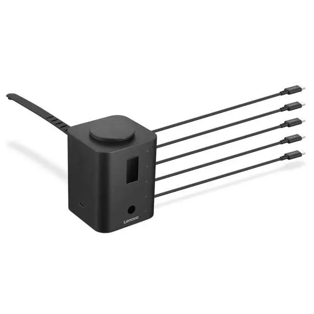Alt view image 8 of 12 - Lenovo AC Adapter - 11.81" Cable - 5 V DC, 20 V DC Output - 1 A - Black