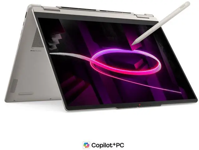 Main image of Lenovo Yoga 7a 2-in-1 AMD Laptop, 14" Glass HD,Ryzen AI 5 430,16GB, AMD Radeon 840M, 1TB SSD,Win 11 Home