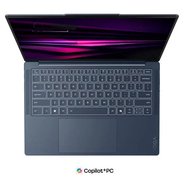 Alt view image 6 of 7 - Lenovo Yoga Slim 7x Laptop, 14" Glass,Snapdragon X2 Plus X2P-42-100,16GB, Graphics, 1TB SSD,Win 11 Home Arm64