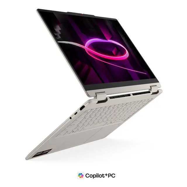 Alt view image 2 of 7 - Lenovo Yoga 7a 2-in-1 AMD Laptop, 14" Glass HD,Ryzen AI 7 445,24GB, AMD Radeon 840M, 1TB SSD,Win 11 Pro