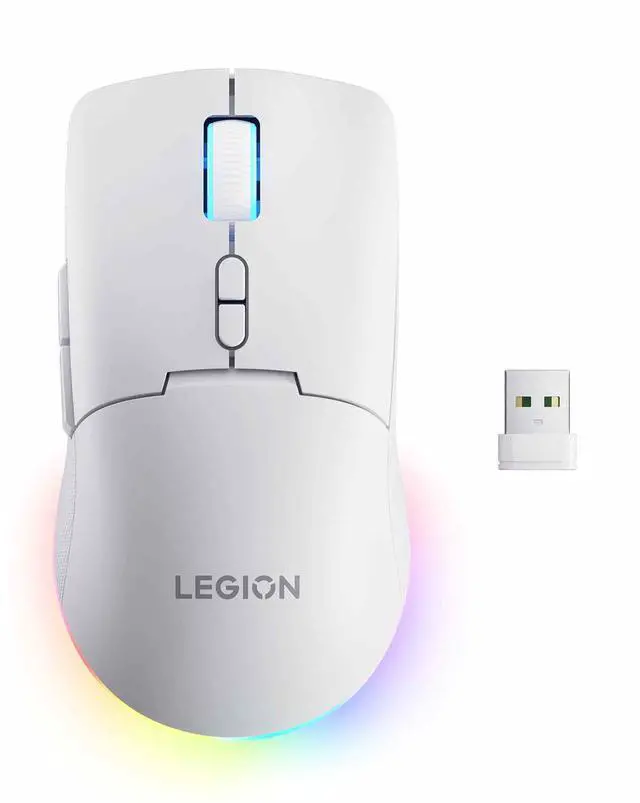 Main image of Lenovo Legion M220 Wireless RGB Gaming Mouse (Glacier White), For Gaming