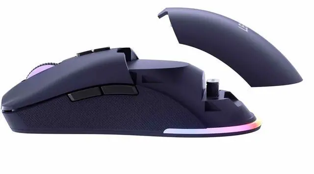 Alt view image 4 of 6 - Lenovo Legion M220 Wireless RGB Gaming Mouse (Nebula Purple), For Gaming