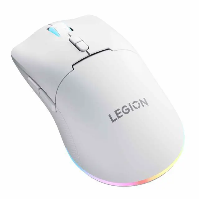 Alt view image 2 of 6 - Lenovo Legion M220 Wireless RGB Gaming Mouse (Glacier White), For Gaming