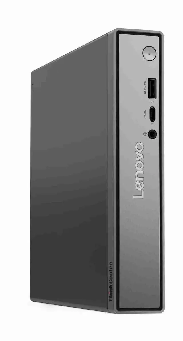 Main image of Lenovo ThinkCentre Neo 55q Gen 6 Tiny Desktop, Ryzen 5 220,8GB, AMD Radeon 740M, 256GB SSD,Win 11 Pro