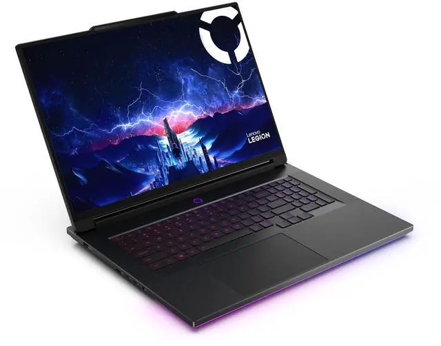 Alt view image 7 of 12 - Lenovo Legion 9i Gen 10 Intel Laptop, 18" IPS 240Hz,Intel Core Ultra 9 275HX,32GB,NVIDIA® GeForce RTX 5080 Laptop GPU 16GB GDDR7, 1TB SSD,Win 11 Home, For Gaming