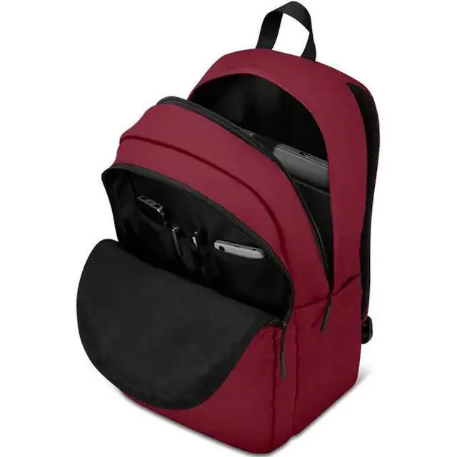 Alt view image 4 of 4 - Lenovo 16-inch Commuter Backpack B10 (Burgundy)