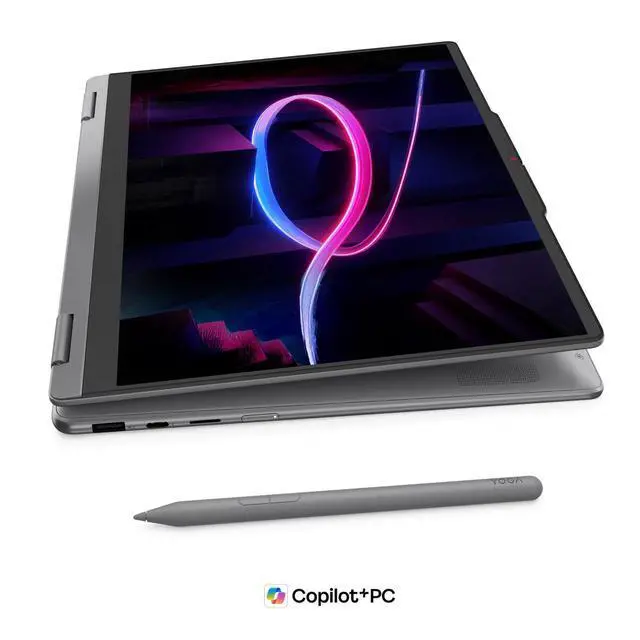 Alt view image 3 of 7 - Lenovo Yoga 7i 2-in-1 Aura Edition Laptop, 14" Glass HD,Intel Core Ultra 7 355,24GB, Graphics, 1TB SSD,Win 11 Pro