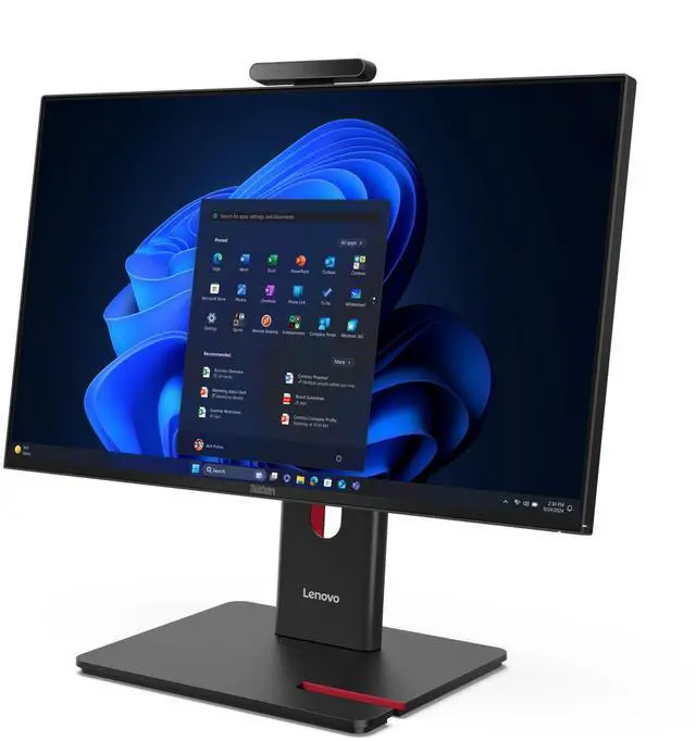 Alt view image 3 of 7 - Lenovo ThinkCentre M70a Gen 6 Intel Desktop, 23.8" FHD IPS 120Hz,Intel Core Ultra 7 265T vPro,16GB, Graphics, 512GB SSD,Win 11 Pro
