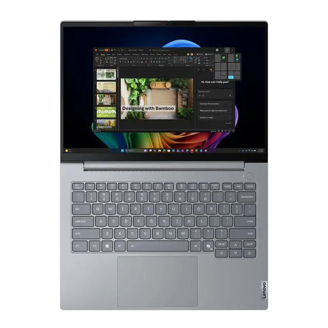 Alt view image 6 of 7 - Lenovo ThinkBook 14 Gen 9 Intel Laptop, 14" IPS 60Hz,Intel Core Ultra 7 355,32GB, Graphics, 512GB SSD,Win 11 Pro