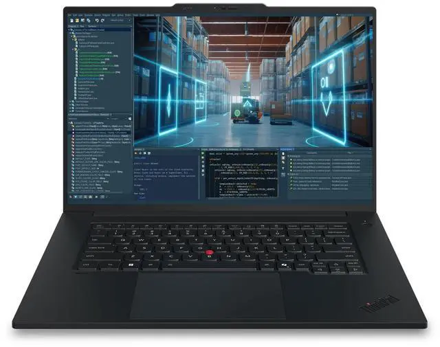 Main image of Lenovo ThinkPad P1 Gen 9 Intel Laptop, 16" IPS 60Hz,Intel Core Ultra 7 366H vPro,64GB, RTX PRO 2000 Blackwell GPU 8GB GDDR7, 2TB SSD,Win 11 Pro
