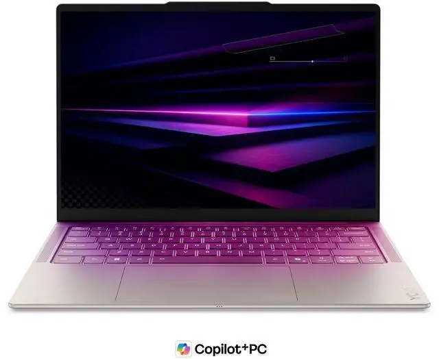 Main image of Lenovo Yoga Slim 7i Ultra Aura Edition Laptop, 14" Glass,Intel Core Ultra 7 355,32GB, Graphics, 1TB SSD,Win 11 Pro
