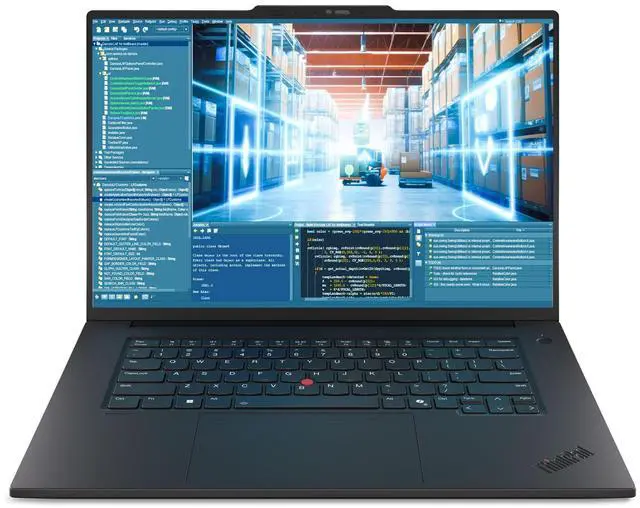 Main image of Lenovo ThinkPad T1g Gen 8 Intel Laptop, 16" IPS 60Hz,Intel Core Ultra 7 255H,32GB, RTX 5060 GPU 8GB GDDR7, 1TB SSD,Win 11 Pro