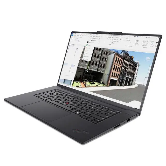 Alt view image 3 of 7 - Lenovo ThinkPad T1g Gen 8 Intel Laptop, 16" IPS 60Hz,Intel Core Ultra 7 255H,32GB, RTX 5060 GPU 8GB GDDR7, 1TB SSD,Win 11 Pro