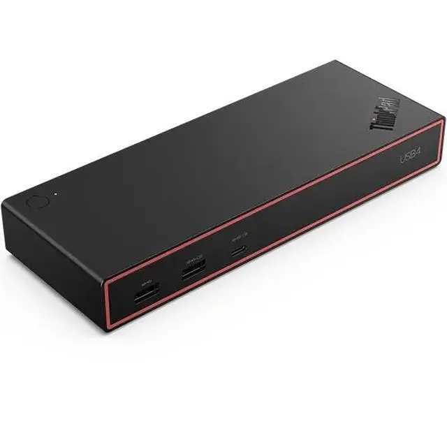 Alt view image 4 of 5 - Lenovo ThinkPad USB4 Dock 5000 (with 135W Adapter)