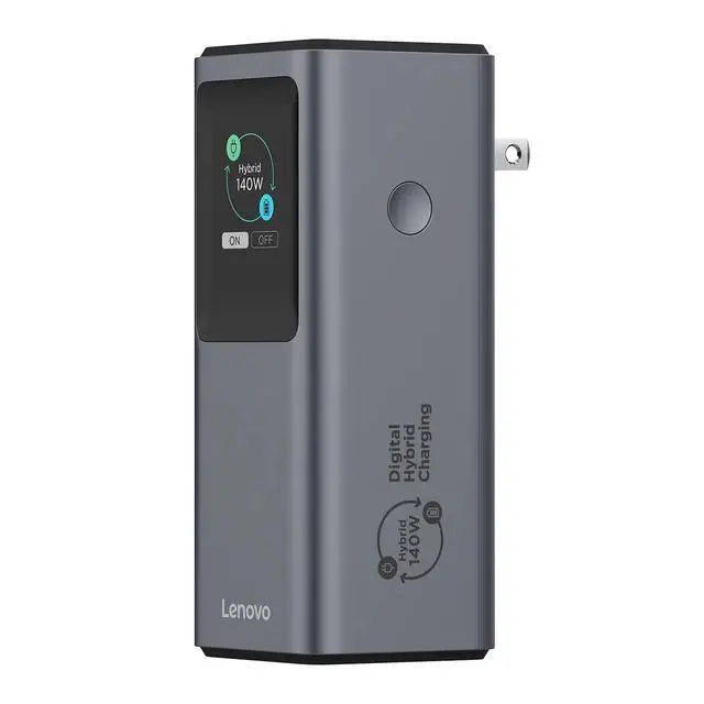 Alt view image 4 of 5 - Lenovo Hybrid 2-in-1 Power Bank 140W (10.2K)