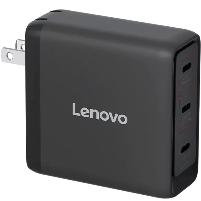 Alt view image 4 of 5 - Lenovo Multi-port USB-C 100W GaN Charger