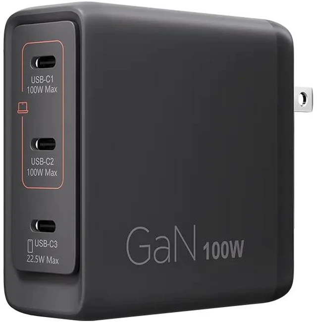 Main image of Lenovo Multi-port USB-C 100W GaN Charger