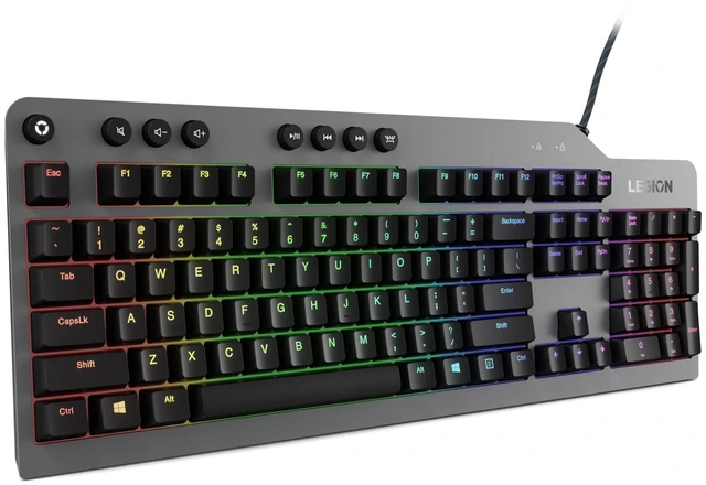 Alt view image 2 of 19 - Lenovo Legion K500 RGB Mechanical Gaming Keyboard, For Gaming