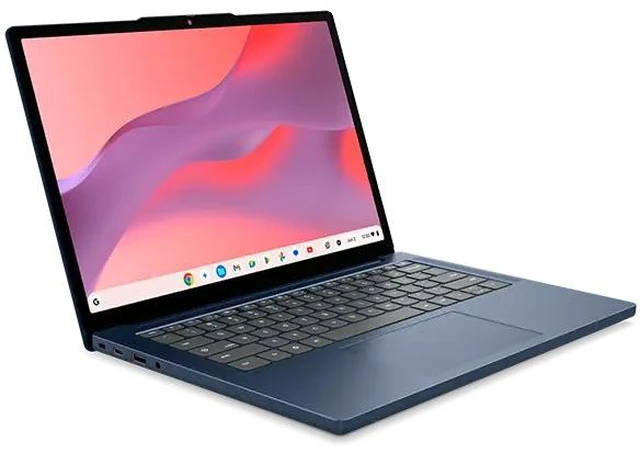 Main image of Lenovo Chromebook m Laptop, 14" IPS 60Hz,MediaTek Kompanio 540,4GB, ARM Mali-G57 MC2 GPU, 64GB,Chromeos