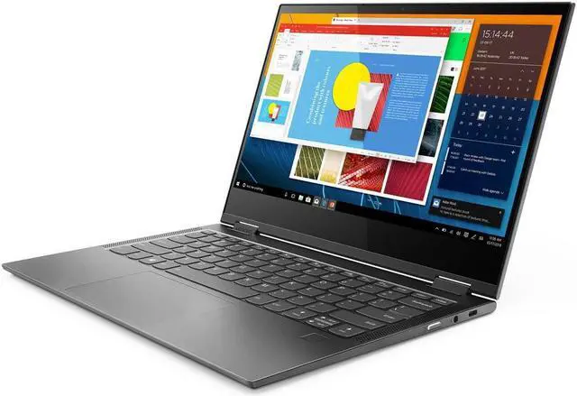 Alt view image 3 of 8 - Lenovo Yoga Chromebook 15.6" 8th Gen i3-8130U Processor (2.20GHz up to 3.40GHz with Turbo Boost Technology 4MB Cache) 8 GB DDR4 2400MHz (Onboard) 64 GB eMMC Chrome OS 1 Year Depot or Carry-in Warranty