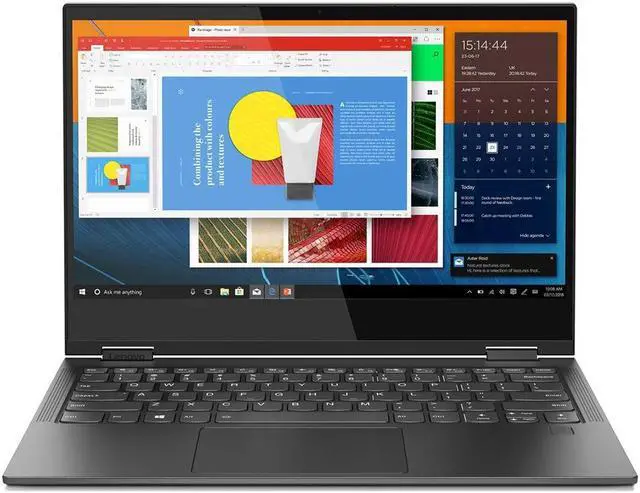 Main image of Lenovo Yoga Chromebook 15.6" 8th Gen i3-8130U Processor (2.20GHz up to 3.40GHz with Turbo Boost Technology 4MB Cache) 8 GB DDR4 2400MHz (Onboard) 64 GB eMMC Chrome OS 1 Year Depot or Carry-in Warranty