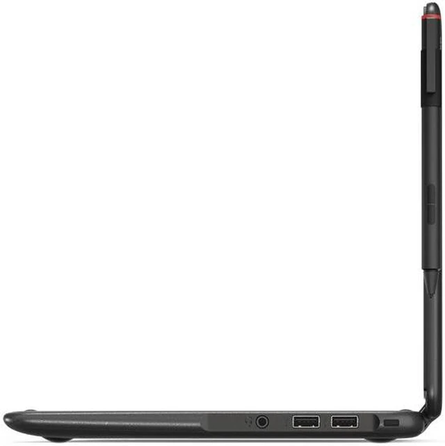 Alt view image 5 of 8 - Lenovo 300e Winbook 81FY0019US 11.6" Touchscreen LCD 2 in 1 Notebook - Intel Celeron N3450 Quad-core (4 Core) 1.10 GHz - 4 GB - 64 GB Flash Memory - Windows 10 S - 1366 x 768 - In-plane Switching (IPS) Technology - Convertible