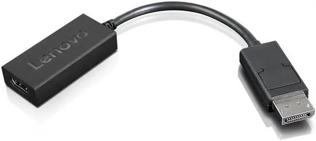 Alt view image 6 of 7 - Lenovo DisplayPort To HDMI 2.0b Adapter