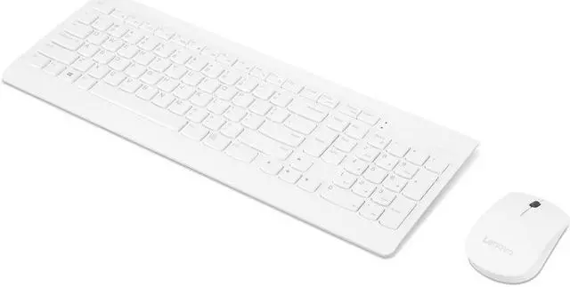 Alt view image 11 of 12 - Lenovo 510 Wireless Combo Keyboard & Mouse (White) - US English