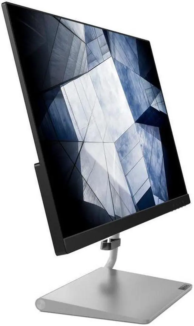 Alt view image 15 of 17 - Lenovo Q24i-10 24" (Actual size 23.8") Full HD 1920 x 1080 HDMI VGA AMD FreeSync Built-in Speakers NearEdgeless Bezel LED Backlit IPS Monitor