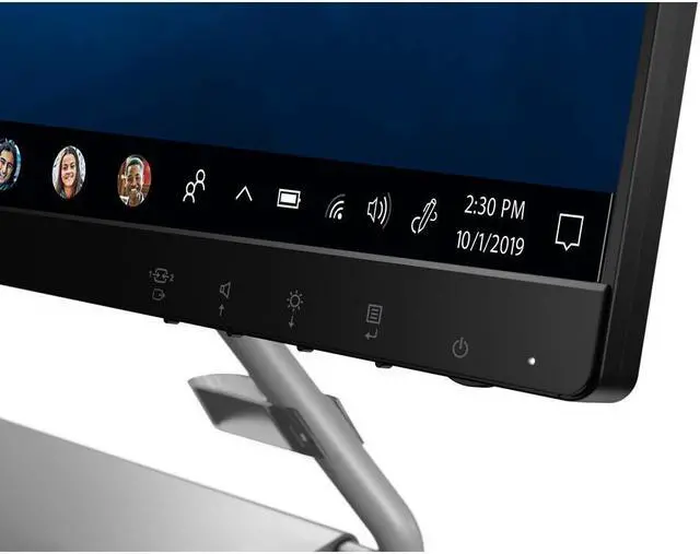 Alt view image 13 of 17 - Lenovo Q24i-10 24" (Actual size 23.8") Full HD 1920 x 1080 HDMI VGA AMD FreeSync Built-in Speakers NearEdgeless Bezel LED Backlit IPS Monitor