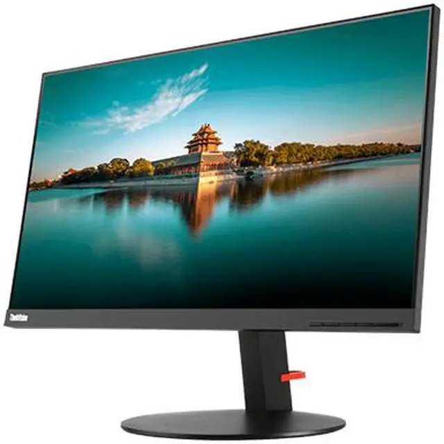 Alt view image 3 of 20 - Lenovo ThinkVision P24h-10 23.8" 2560x1440 QHD USB-C DisplayPort HDMI 4ms In-Plane Switching Panel IPS LED Backlight Mon