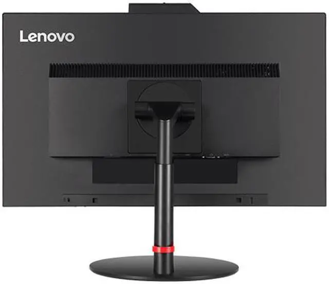 Alt view image 6 of 18 - Lenovo ThinkVision T22v-10 22" (21.5" Viewable) Full HD 1920 x 1080P 60Hz, 4ms IPS Monitor with Built-in Speakers, Webcam and Height Adjustable Tilt, Pivot, Swivel